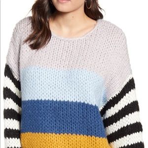 Striped Chunky Sweater